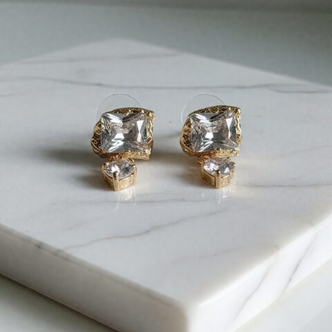 Vintage Crystal Statement Studs