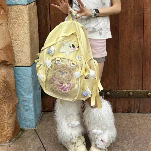 New Handmade Original Pain Layer Backpack